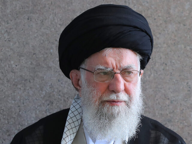 Ali Khamenei (EDITOR’S NOTE: This Handout image/clip was provided by a third-party organization and m