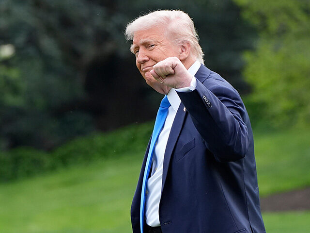 ap25121763631929-640x480-1 President Donald Trump gestures as he walks from the Oval Office to depart on Marine One f