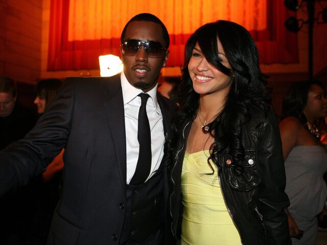 cassie and diddy NEW YORK - FEBRUARY 08: Music Mogul and Designer Sean "Diddy" Combs and Cassie attend the