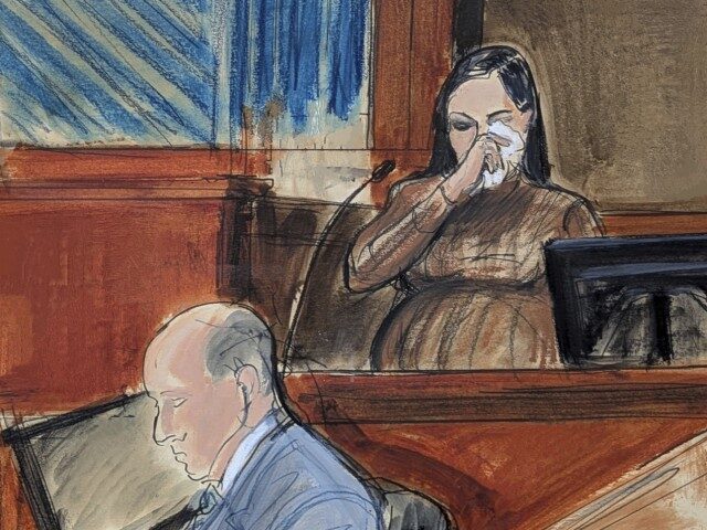 cassie-ventura-diddy-trial-sketch Cassie Ventura wipes tears from her eye while testifying in Manhattan federal court, Tuesd