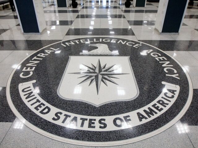 CIA headquarters UNITED STATES - SEPTEMBER 18: The seal of the Central Intelligence Agency is displayed in