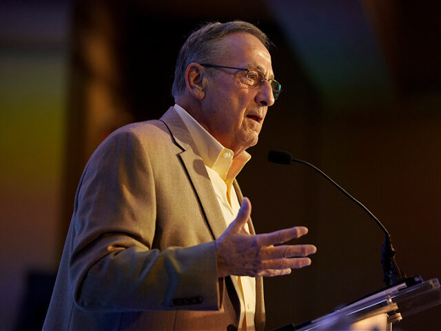 file18-portland-maine-me-Gov-Paul-LePage-getty PORTLAND, ME - JUNE 20: Gov. Paul LePage speaks at Eggs & Issues breakfast at the Holiday