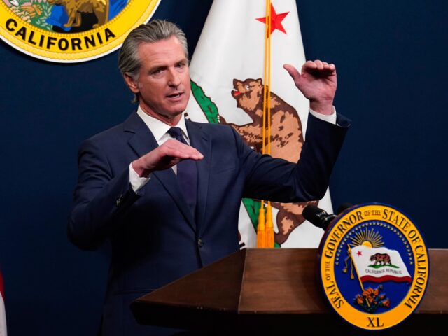 Gavin Newsom California (Rich Pedroncelli / Associated Press) CORRECTS BUDGET DATES Calif. Gov. Gavin Newsom presents his revised 2025-2026 state budget