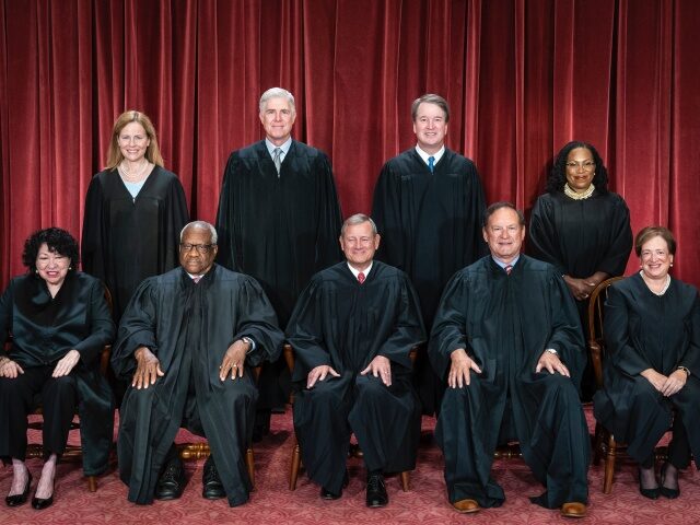Supreme Court Washington, DC - October 7 : Members of the Supreme Court sit for a group photo following