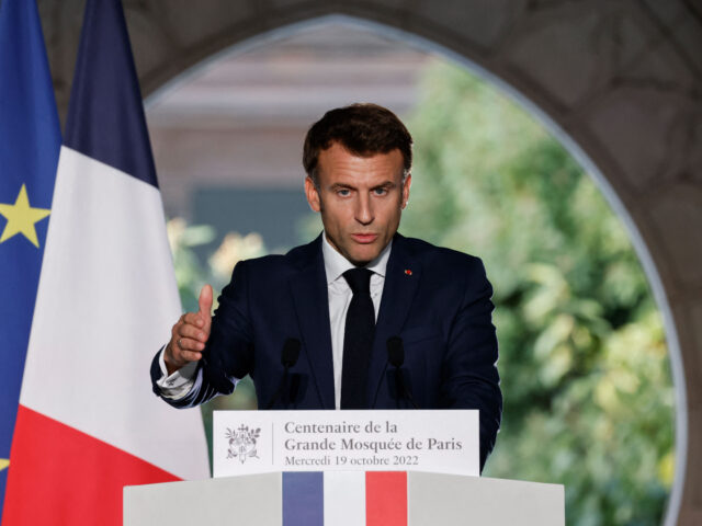 gettyimages-1244078483-1-640x480-1 French President Emmanuel Macron delivers a speech during a visit for the commemorative ce