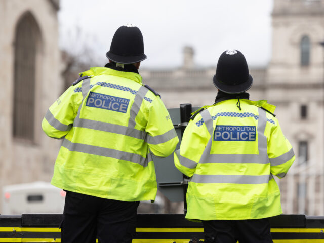 gettyimages-1475047893-1-640x480-1 LONDON, ENGLAND - MARCH 21: Metropolitan Police officers outside the Houses of Parliament
