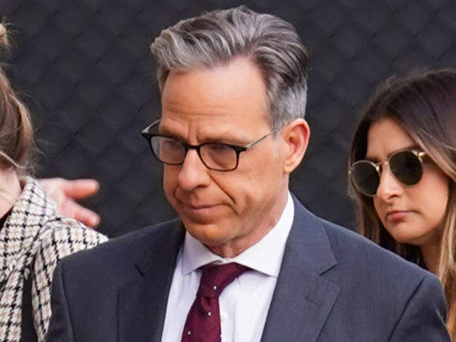GettyImages-1968514551 LOS ANGELES, CA - JANUARY 31: Jake Tapper is seen arriving at "Jimmy Kimmel Live!" on Janu