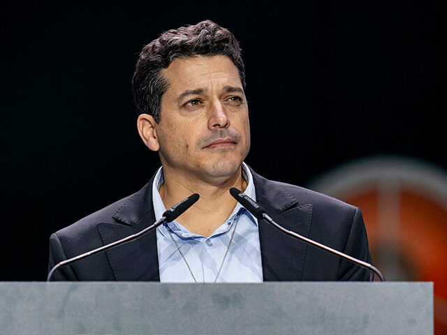 gettyimages-2153653908-640x480-1 Israel's Minister of Diaspora Affairs and Combating Anti-Semitism, Amichai Chikli, speaks