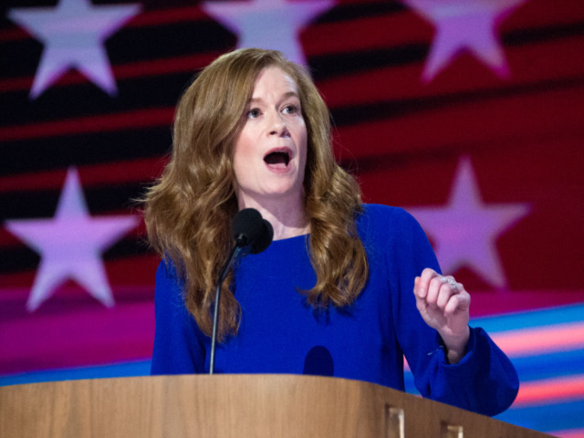 GettyImages-2166823388 CHICAGO, ILLINOIS, UNITED STATES - AUGUST 19: State Senator Mallory McMorrow, a Democrat f