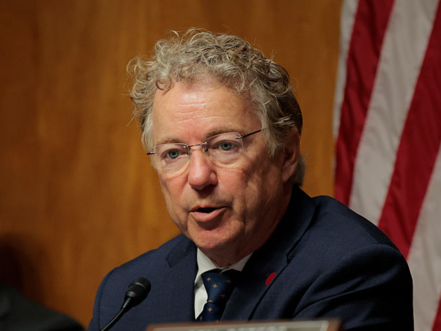 GettyImages-2208350347 __ WASHINGTON, DC - APRIL 03: Chairman Sen. Rand Paul (R-KY) speaks during a nomination heari