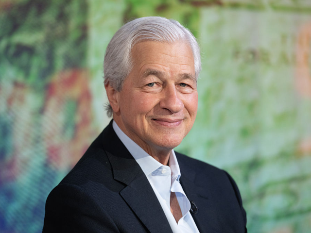 GettyImages-2209369333 NEW YORK, NEW YORK - APRIL 09: CEO of JPMorgan Chase, Jamie Dimon visits "Mornings With Ma