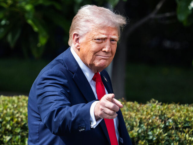 GettyImages-2209764472 UNITED STATES - APRIL 14: President Donald Trump arrives for a ceremony with the 2025 Coll