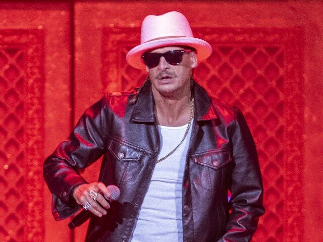 GettyImages-2210956695 Kid Rock performs in concert at Intrust Bank Arena on April 18, 2025 in Wichita, Kansas. (