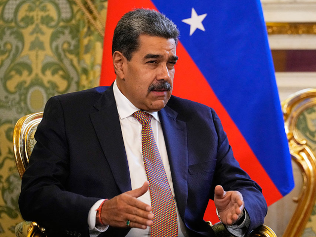 GettyImages-2213250646 Venezuelan President Nicolas Maduro attends a meeting with his Russian counterpart at the