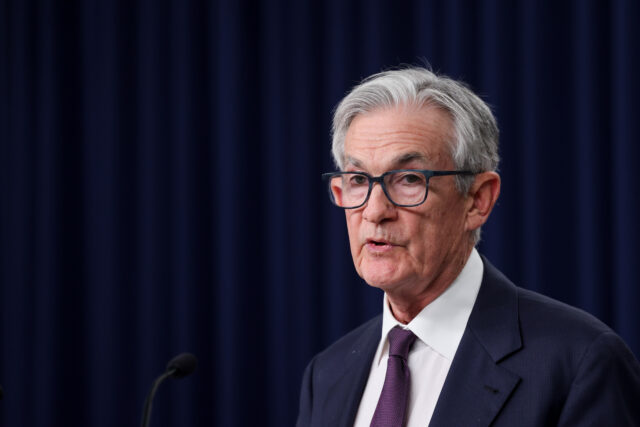 Fed Chair Powell Holds News Conference Following FOMC Rate Decision Jerome Powell, chairman of the US Federal Reserve, during a news conference following a Fe