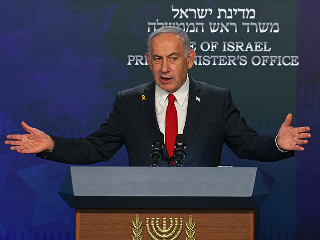 gettyimages-2215667030-640x480-1 Israeli Prime Minister Benjamin Netanyahu gives a press conference in Jerusalem on May 21,
