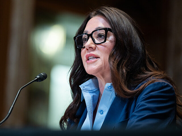 gettyimages-2215779594-640x480-1 Lori Chavez-DeRemer, US labor secretary, during a Senate Appropriations Subcommittee on De