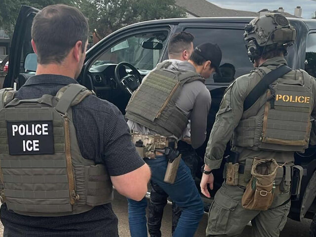 ICE Arrests Alleged Venezuelan Hitman in Dallas (1) ICE Arrests Alleged Venezuelan Hitman in Dallas (Immigration and Customs Enforcement/ERO)