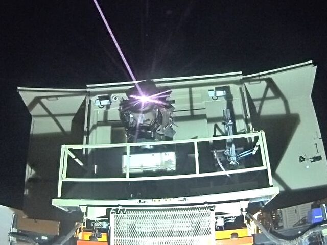 Iron Beam laser The Iron Beam defense system.Defense Ministry