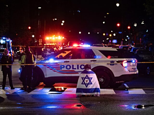 israeli embassy shooting WASHINGTON, DC - MAY 21: Rep. Nick Langworthy (R-N.Y.) speaks to reporters after exiting t