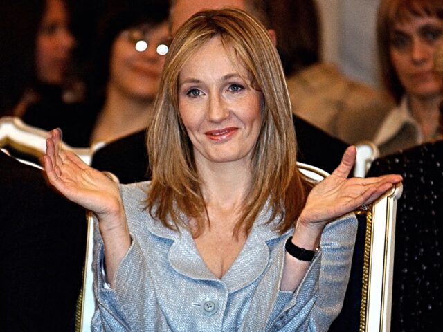 J.K. Rowling (1) (FILES) This file picture taken on January 26, 2006 in Bucharest shows British author J.K.