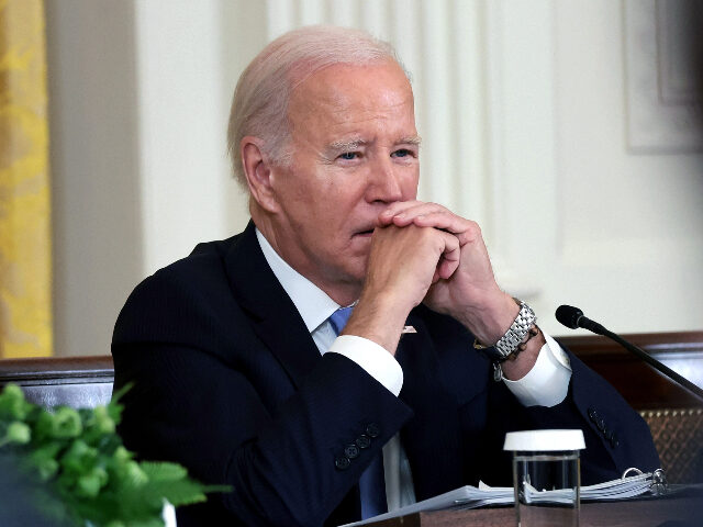 President Biden Hosts Pacific Islands' Leaders For The U.S.-Pacific Islands Forum Summit WASHINGTON, DC - SEPTEMBER 25: U.S. President Joe Biden participates in the Pacific Island