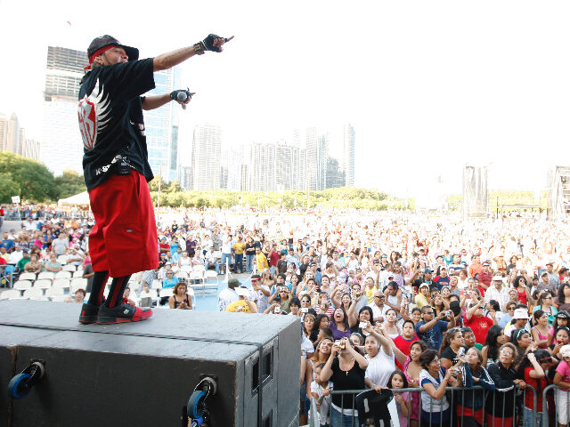 Michelada CHICAGO - AUGUST 24: Cruz Martinez y Los Super Reyes performs at the MTV Tr3s at the Viva