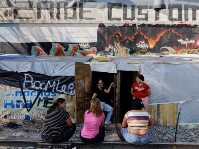 migrants mexico A group of migrant women is at a camp in the Gustavo A. Madero borough of Mexico City, Mex