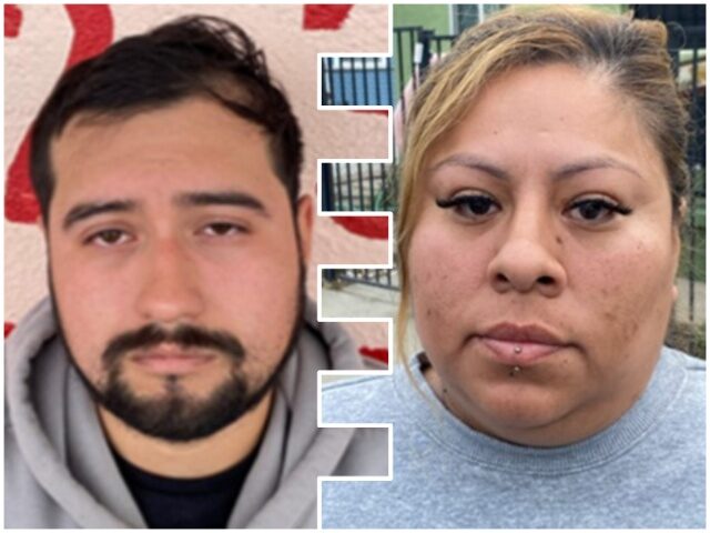 MixCollage-15-May-2025-11-48-AM-5727 Gustavo Torres, 28, and Kiara Jaime-Flores, 28, charged with impeding ICE agents. (U.S. Im