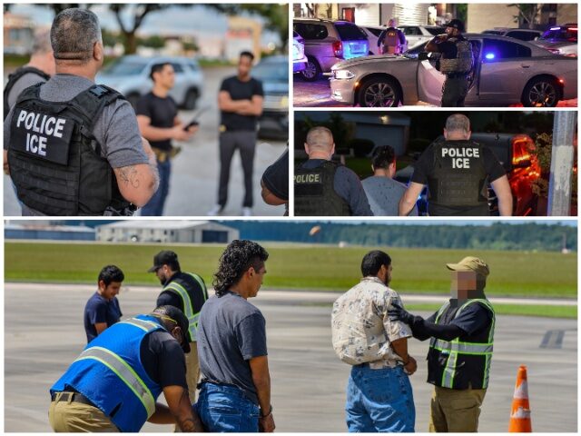 ICE Raids land 400 illegal aliens in jail, 500 deported ICE Raids land 400 illegal aliens in jail, 500 deported (U.S. Immigration and Customs Enfo