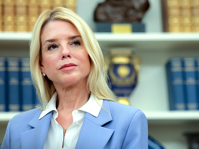 pam-bondi-wh-getty WASHINGTON, DC - MAY 06: U.S. Attorney General Pam Boni attends the swearing-in ceremony f