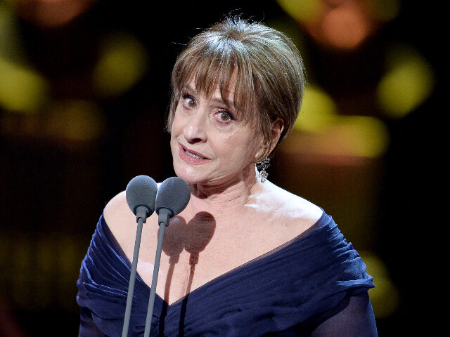 PattiLuPone LONDON, ENGLAND - APRIL 07: Patti LuPone accepts the Best Actress In A Supporting Role In