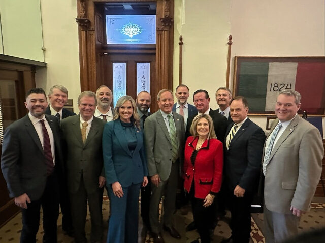Paxton with House Members Paxton with House Members (Texas State Rep. Keresa Richardson)