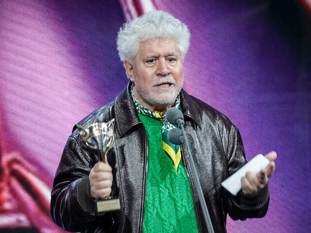 PedroAlmodovar PONTEVEDRA, SPAIN - JANUARY 25: Pedro Almodovar receives the Best Director Award for the f