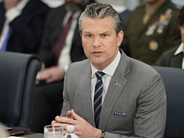 Pete Hegseth US Secretary of Defense Pete Hegseth speaks during a meeting with Polish Deputy Prime Mini