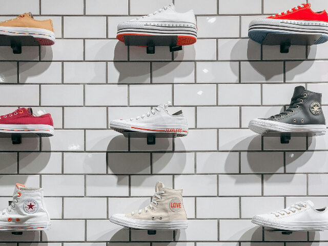 pexels-lamiko-5088874 shoe wall of Converse