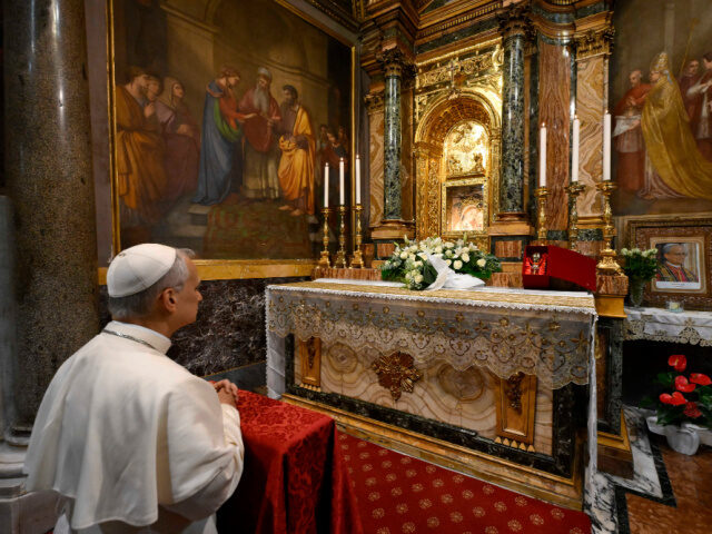 Pope Leo IVX praying Downloaded 5/10/25