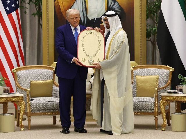 President Donald Trump and UAE President Sheikh Mohamed bin Zayed Al Nahyan U.S. President Donald J. Trump receives the Order of Zayed, the country's highest civ