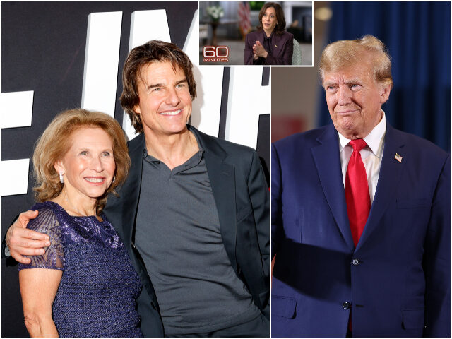 redstonetrump60mins Lexie Moreland/Variety; Scott Olson/Getty Images