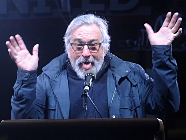 Robert De Niro NEW YORK, NY - JANUARY 19: Robert De Niro speaks onstage at the We Stand United NYC Rally