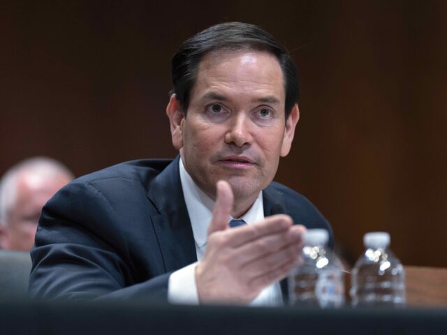Rubio testifies (Jose Luis Magana / Associated Press) Secretary of State Marco Rubio testifies before the Senate Committee on Appropriations sub