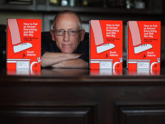 Scott Adams (Lea Suzuki/The San Francisco Chronicle via Getty) Scott Adams, cartoonist and author and creator of "Dilbert", poses for a portrai