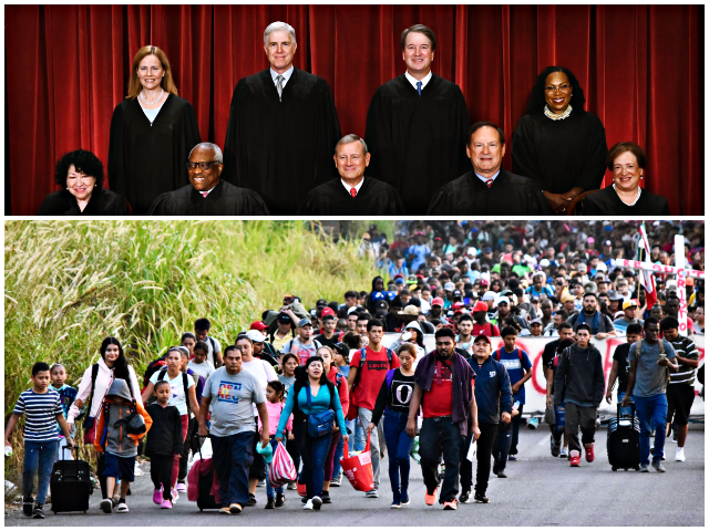 SCOTUS-caravan OLIVIER DOULIERY/STR/AFP via Getty Images