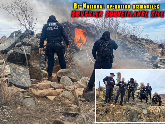 Scout outpost eliminated Scout outpost eliminated (U.S. Border Patrol)