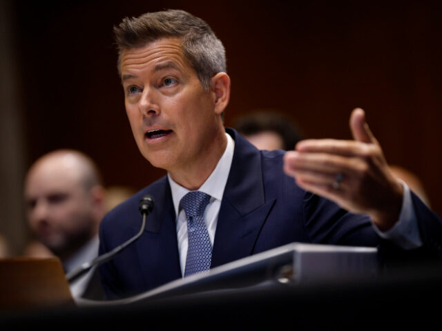 Transportation Secretary Sean Duffy testifies before the Senate Environment and Public Wor