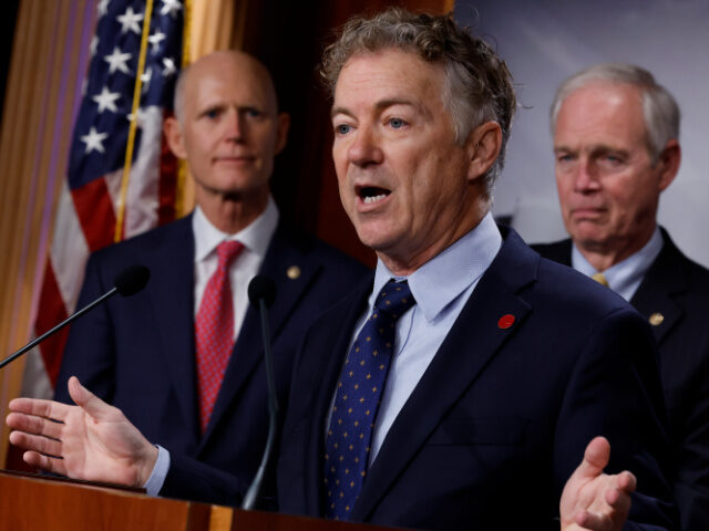 Sens. Rick Scott, Rand Paul, Ron Johnson Sen. Rand Paul (R-KY) speaks against the federal omnibus spending legislation for FY 2023