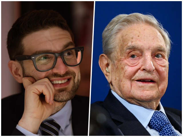 Soros network Jason Alden/Bloomberg/FABRICE COFFRINI/AFP via Getty Images