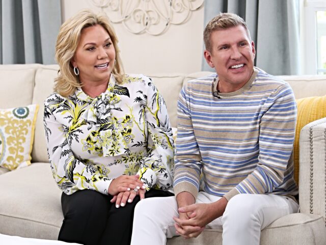 Todd and Julie Chrisley UNIVERSAL CITY, CA - JUNE 18: Reality TV Personalities Julie Chrisley (L) and Todd Chrisle
