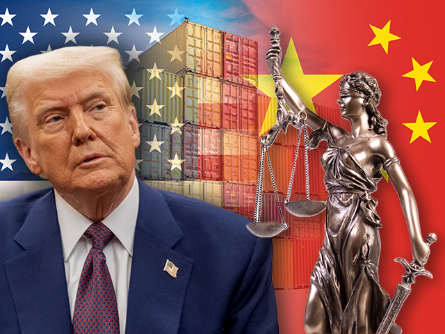 trump-china-tariffs-courts-lawfare-getty-flickr (Photo: iStock/Getty Images; Molly Riley/White House via Flickr)