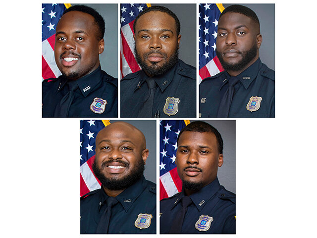 tyre-nichols-police-officers-ap FILE - This combo of images provided by the Memphis, Tenn., Police Department shows, top r